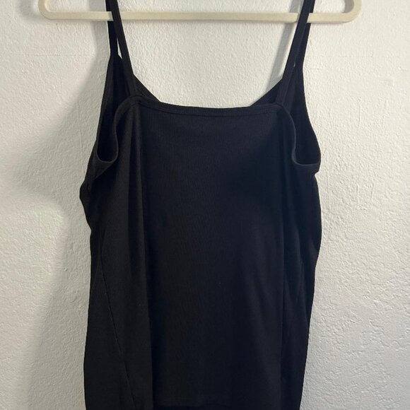 Black Ribbed Tank - Picture 4 of 4